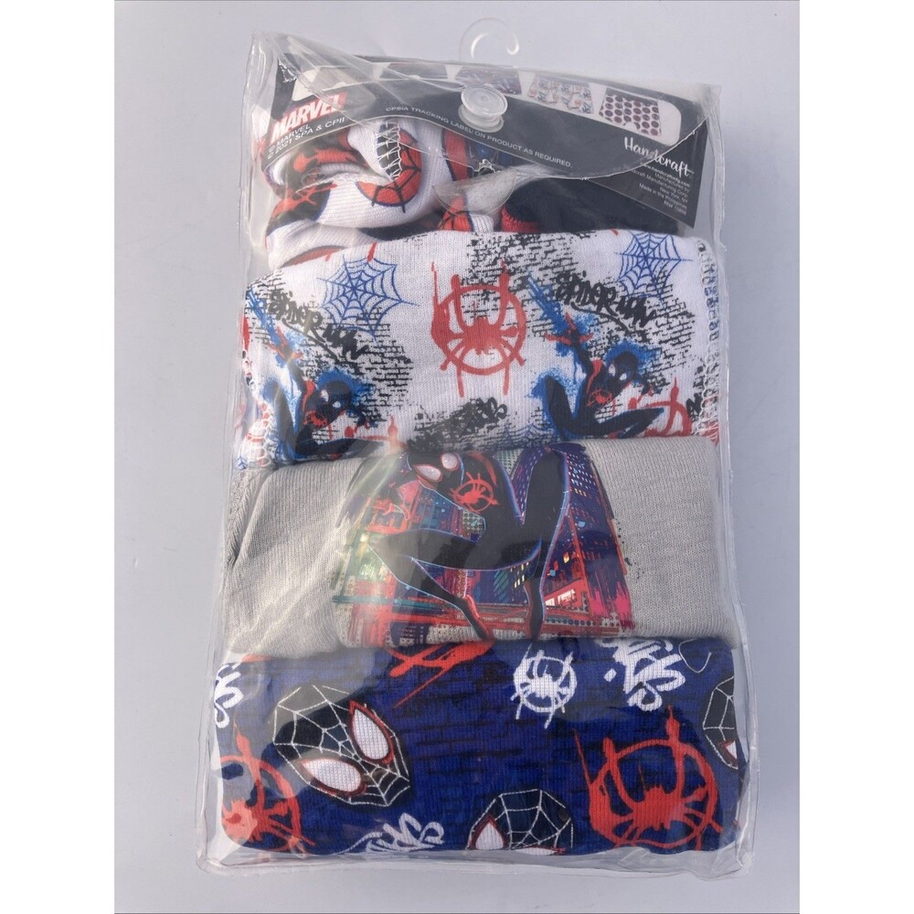 Spider-Man Into The Universe Boys' 5 Pk Boxer Briefs, size 8 - NEW